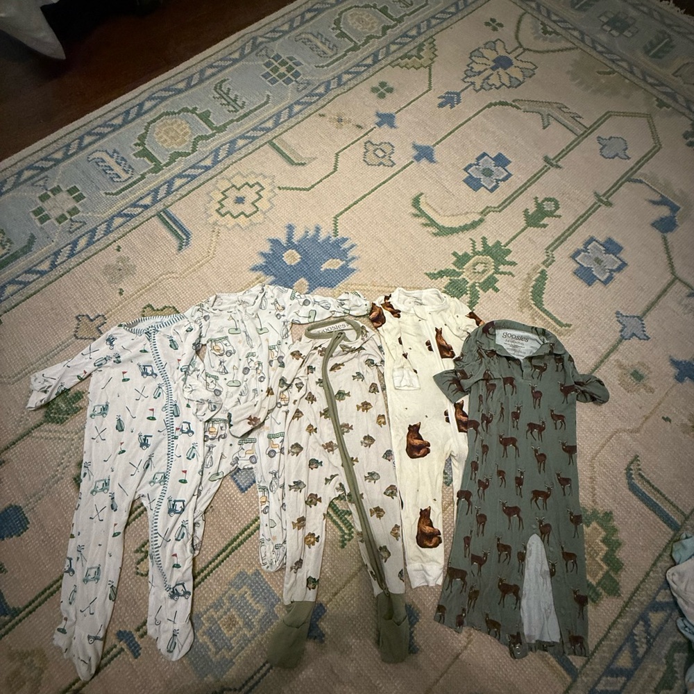 Kids Pajamas Set - Multicolor- Caden Lane, Mud Pie, Little Goosies, Milk Barn